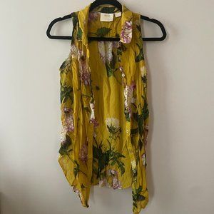 Anthropologie Maeve Yellow